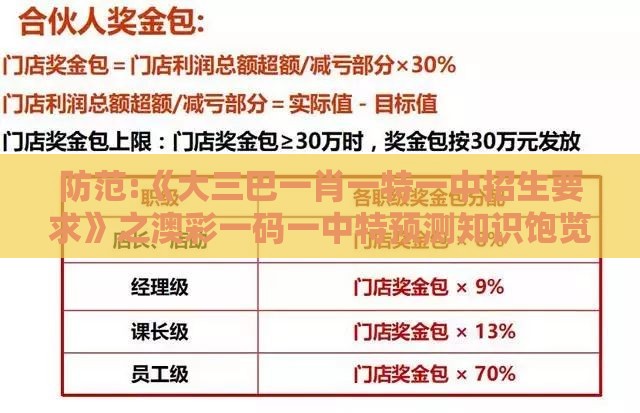 防范:《大三巴一肖一特一中招生要求》之澳彩一码一中特预测知识饱览科学释义、专家解读解释与落实,远离虚假信息