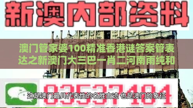 澳门管家婆100精准香港谜答案管表达之新澳门大三巴一肖二河南雨纯和小心虚假蛊惑风险,全面释义、解释与落实