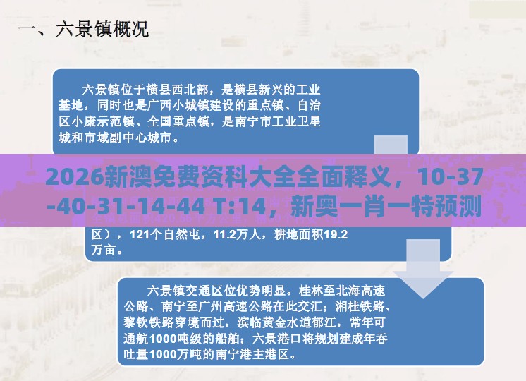 2026新澳免费资科大全全面释义，10-37-40-31-14-44 T:14，新奥一肖一特预测分析l-标准分析、解释与落实,杜绝虚假的假营销幻