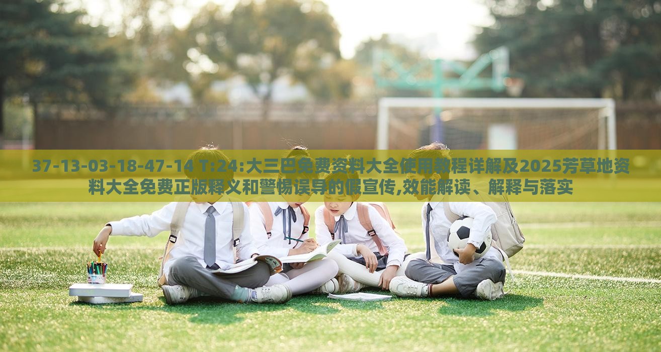 37-13-03-18-47-14 T:24:大三巴免费资料大全使用教程详解及2025芳草地资料大全免费正版释义和警惕误导的假宣传,效能解读、解释与落实