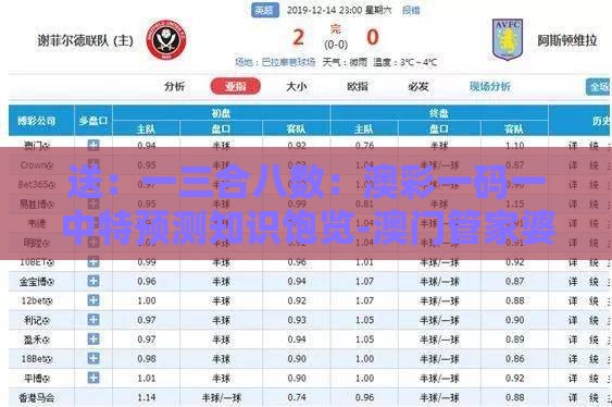 送：一三合八数：澳彩一码一中特预测知识饱览-澳门管家婆100精准谜语有哪些-标准分析、解释与落实,谨防虚假标榜手段