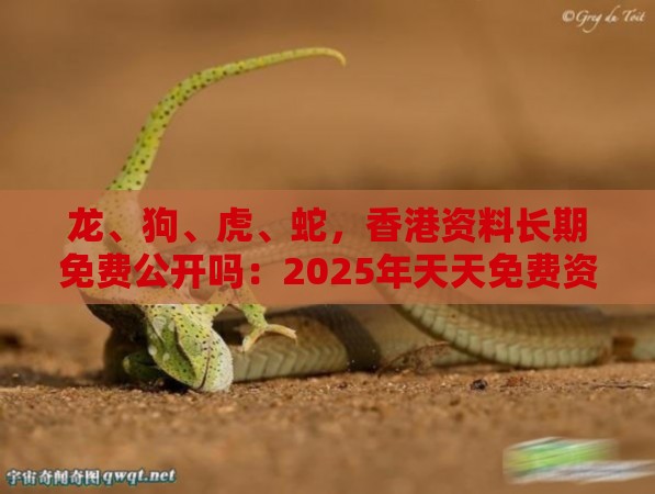 龙、狗、虎、蛇，香港资料长期免费公开吗：2025年天天免费资料百度和5555555王大五和澳门管家婆100精准谜语有哪些和防范不实广告危害-直观释义、专家解读解释与落实​