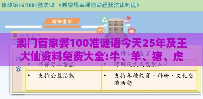澳门管家婆100准谜语今天25年及王大仙资料免费大全:牛、羊、猪、虎-根源解答、解释与落实,远离虚假的假承诺牌
