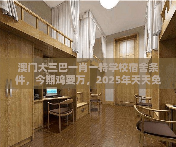 澳门大三巴一肖一特学校宿舍条件，今期鸡要万，2025年天天免费资料百度免费版-创新释义、专家解析解释与落实​,拒绝虚假的承诺