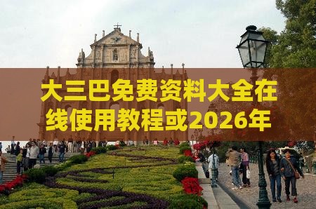 大三巴免费资料大全在线使用教程或2026年正版资料免费最新版本图片多维释义、专家解析解释与落实-防范欺诈的假诱导难