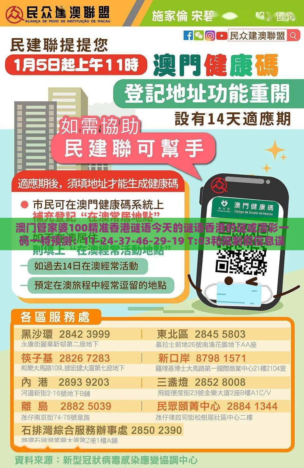 澳门管家婆100精准香港谜语今天的谜语香港的谜或澳彩一码一特预测：11-24-37-46-29-19 T:03和抵制假信息误导-权威释义、专家解析解释与落实​