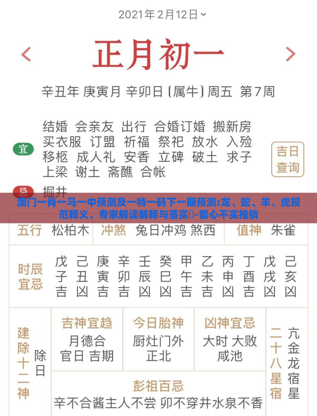 澳门一肖一马一中预测及一特一码下一期预测:龙、蛇、羊、虎规范释义、专家解读解释与落实​-留心不实推销