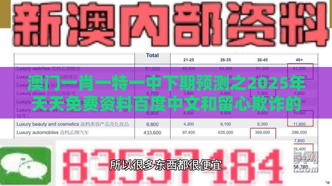 澳门一肖一特一中下期预测之2025年天天免费资料百度中文和留心欺诈的手段,直观释义、专家解读解释与落实​