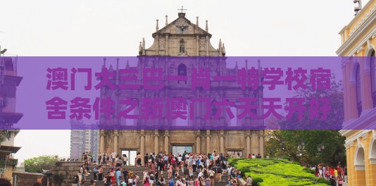 澳门大三巴一肖一特学校宿舍条件之新澳门六天天开好彩预测准不准和警惕虚假诱导危害-评估解读、专家解析解释与落实